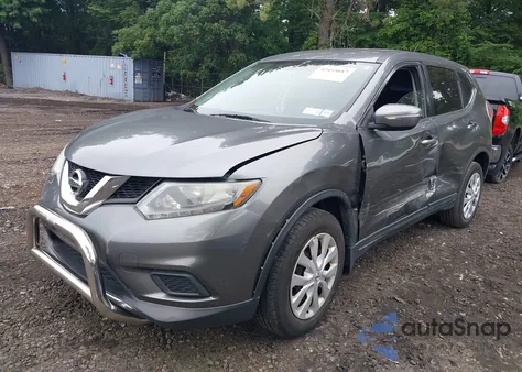 2015 Nissan Rogue S z USA, uszkodzony, nr VIN KNMAT2MV7FP563219